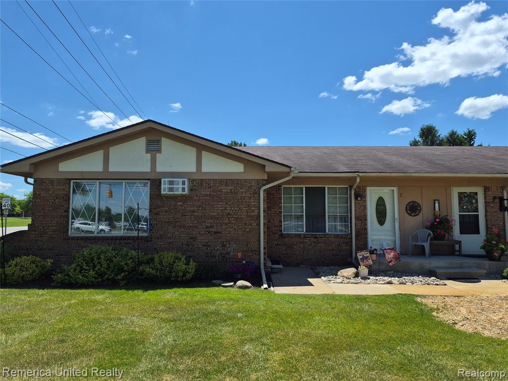61035 11 Mile Road, 1, South Lyon, MI 48178 — front exterior
