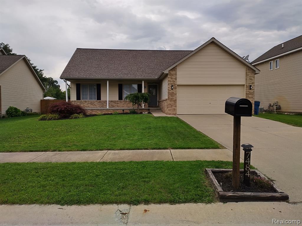 7484 WALNUT Drive, Goodrich Vlg, MI — front exterior