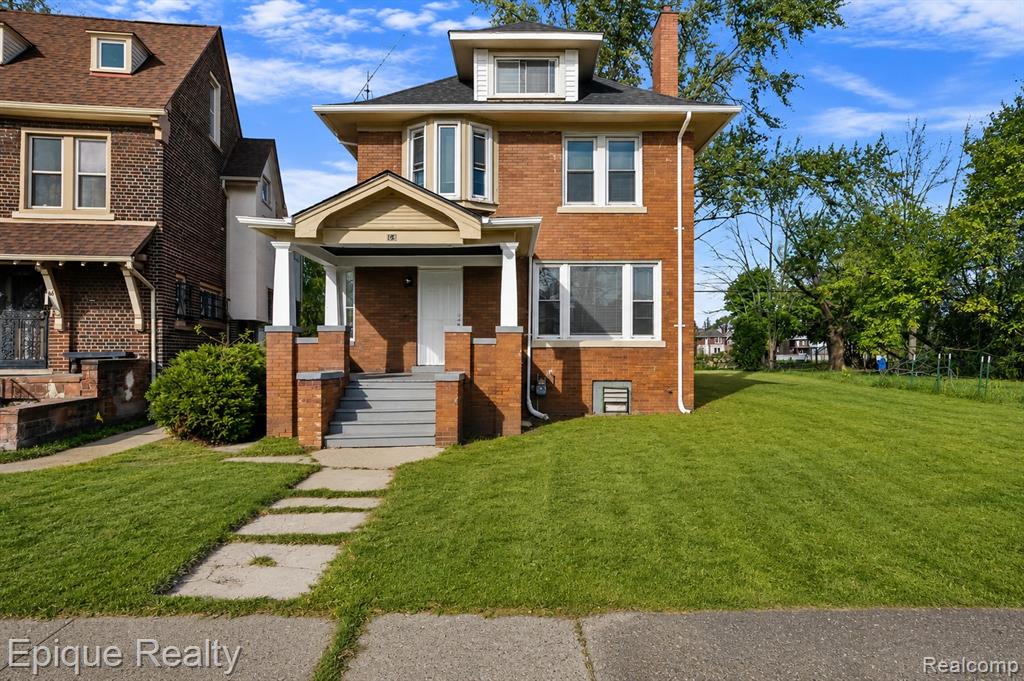 64 Glendale Street, Highland Park, MI 48203 — front exterior