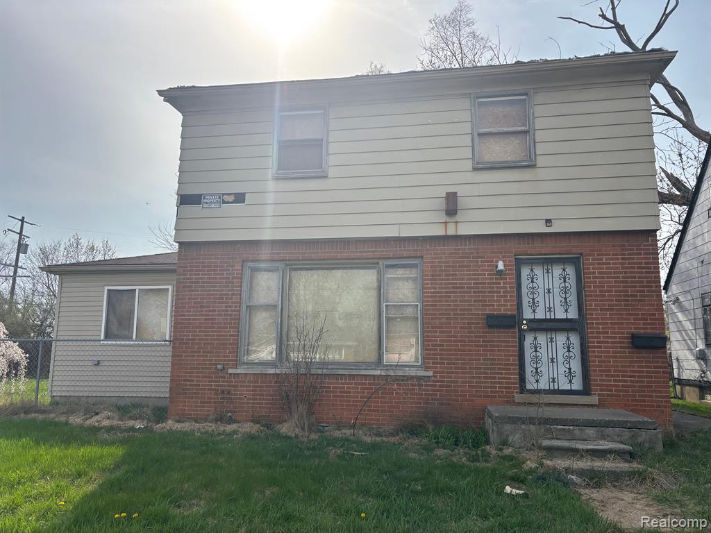 9555 SCHAEFER, Detroit, MI 48227 — front exterior