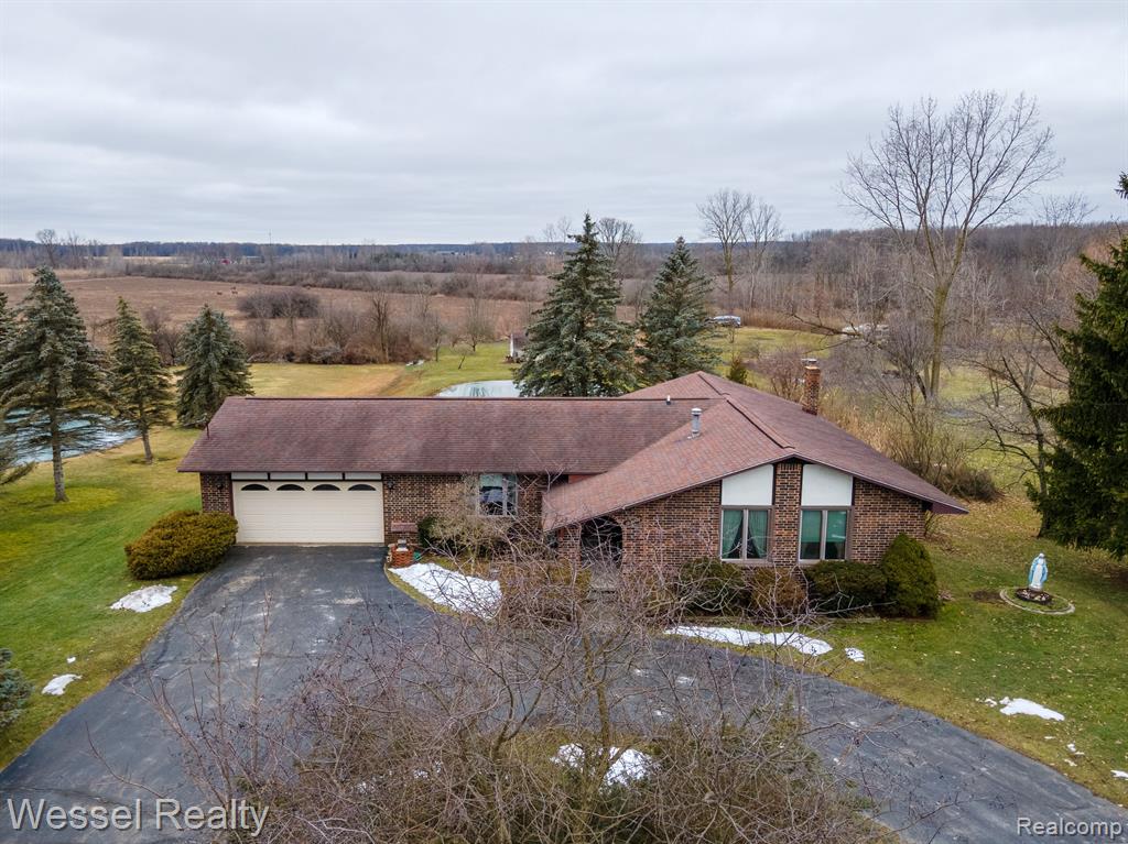 29720 ARMADA RIDGE Road, Richmond, MI 48062 — front exterior