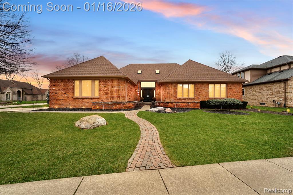 47343 Rail Drive, Shelby Twp, MI 48315 — front exterior