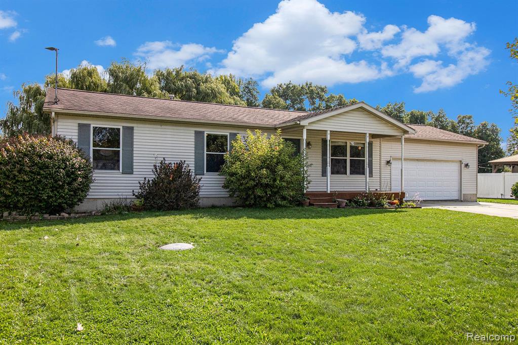 126 WALKER Drive, Morrice, MI 48857 — front exterior