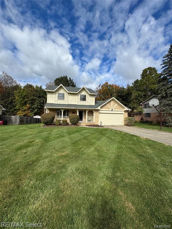 5527 Copley Square Road, Grand Blanc, MI 48439 — front exterior
