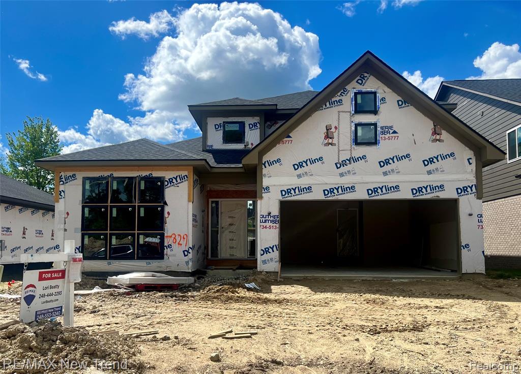 7829 Trailside Court, West Bloomfield, MI 48323 — front exterior