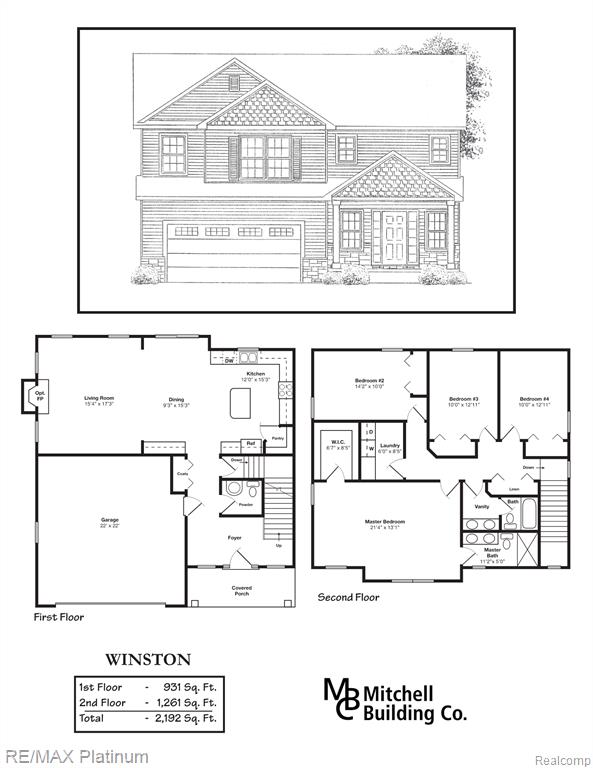 13017 River Rock Pass, Linden, MI 48451 — front exterior