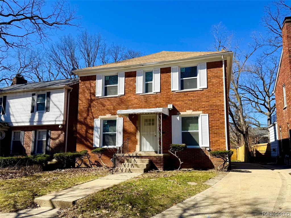 18611 Pinehurst Street, Detroit, MI 48221 — front exterior
