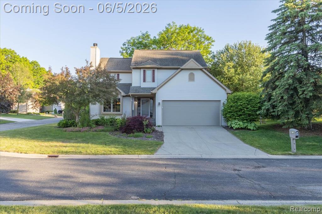 5736 Shannon Lane, Clarkston, MI 48348 — front exterior