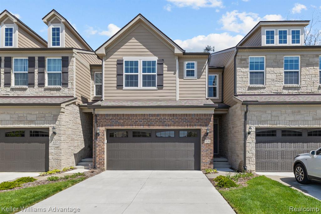 836 Addison Circle, Walled Lake, MI 48390 — front exterior
