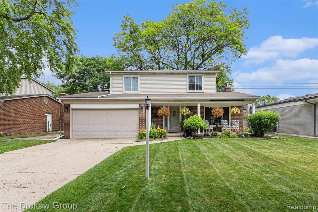 40456 Meade Point Drive, Sterling Heights, MI 48313 — front exterior