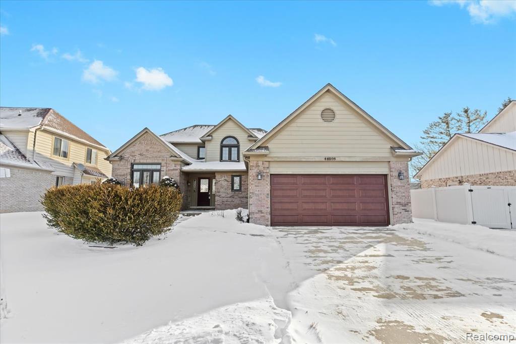 44808 Rivergate Drive, Clinton Twp, MI 48038 — front exterior