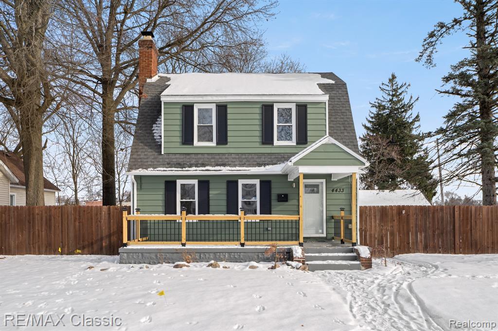 4433 Elizabeth Street, Wayne, MI 48184 — front exterior