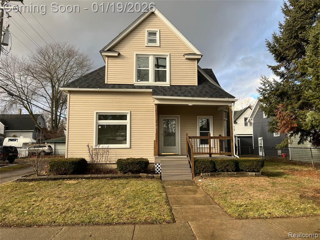 57 Madison Avenue, Mount Clemens, MI 48043 — front exterior