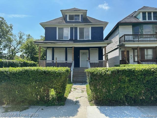 530 Kenilworth Street, Detroit, MI 48202 — front exterior