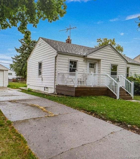4095 Brouseville Avenue, Lincoln Park, MI 48146 — front exterior