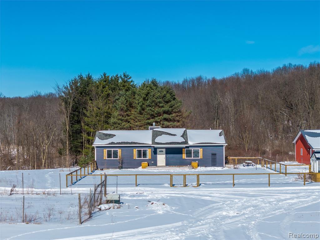 2193 Hummer Lake Road, Ortonville, MI 48462 — front exterior