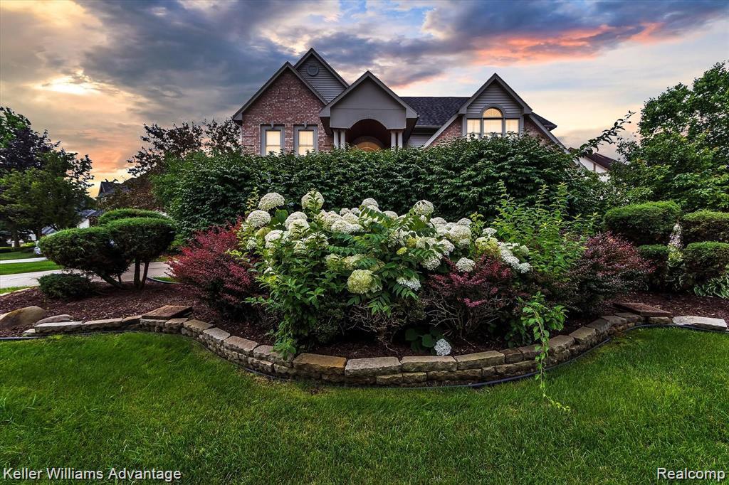 9049 Cobblestone Circle, Plymouth, MI 48170 — front exterior