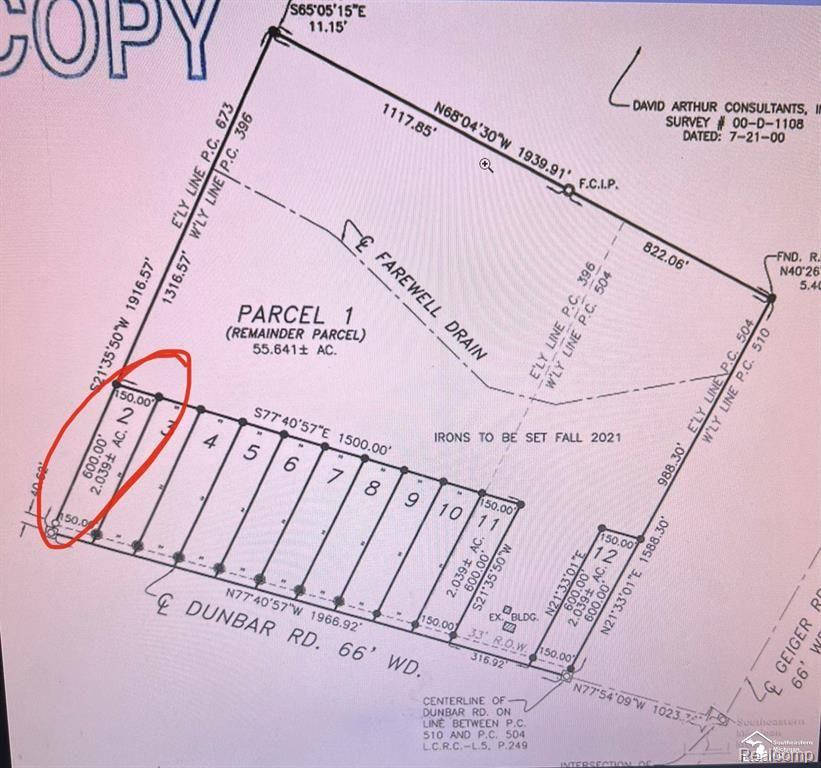 V/L W Dunbar Road Lot 3, Ida, MI 48140 — Photo 7