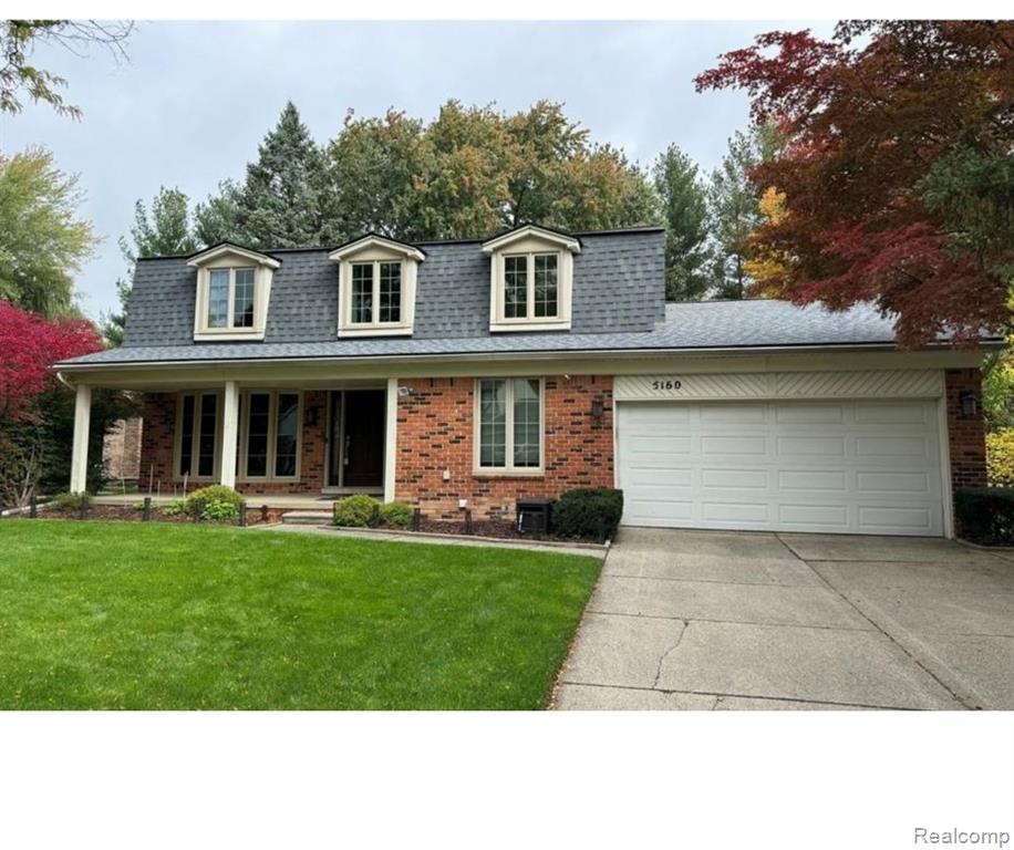 5160 Orchard Crest Drive, Troy, MI 48085 — front exterior