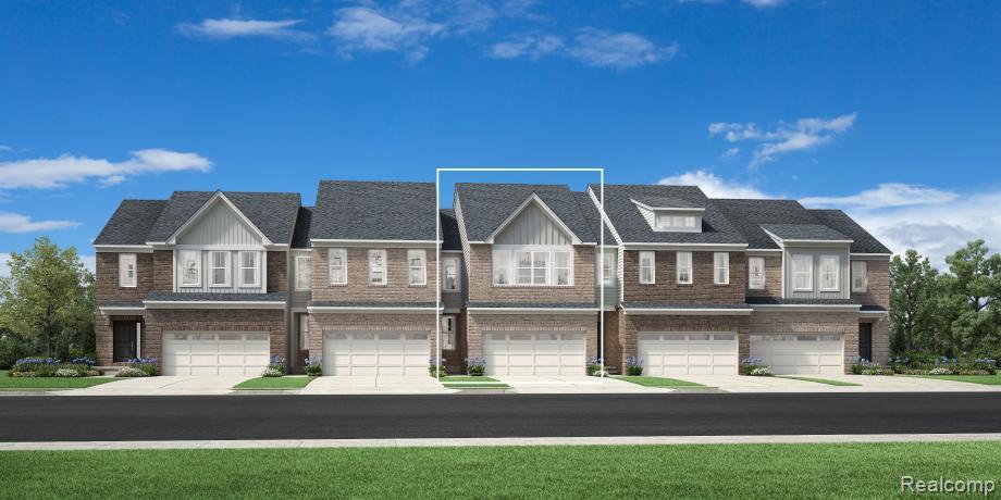 49458 Coldwater Ridge Drive, Northville, MI 48168 — front exterior