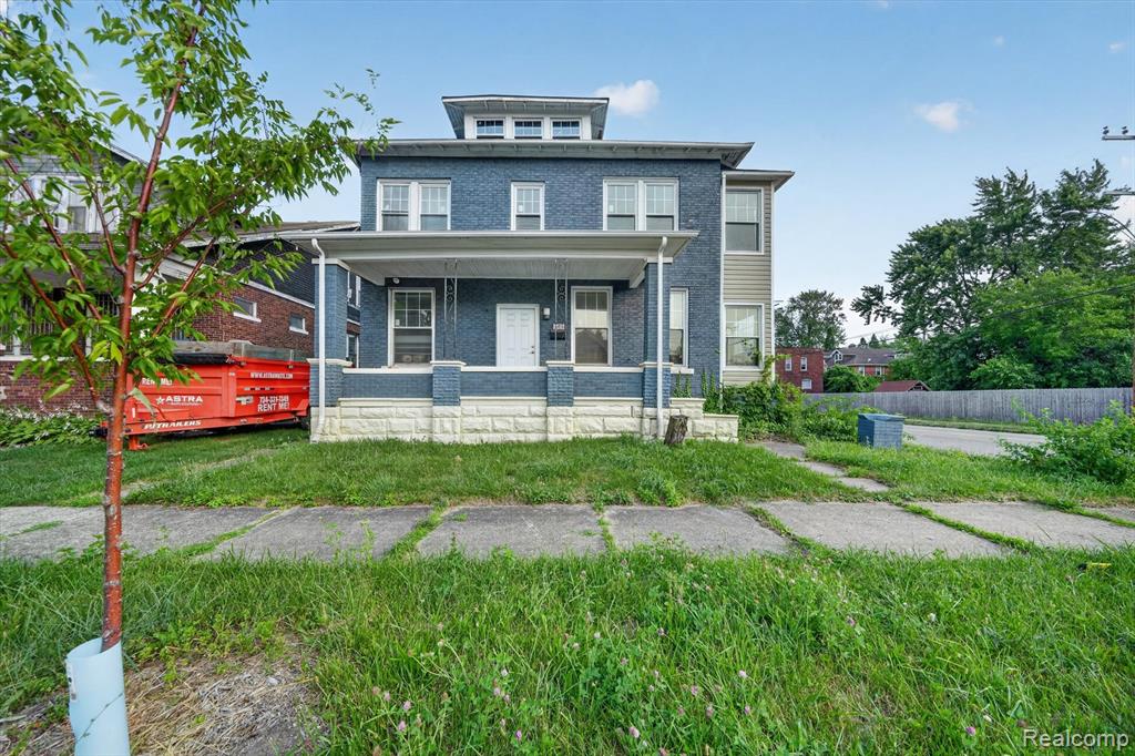 504 Trowbridge Street, Detroit, MI 48202 — front exterior