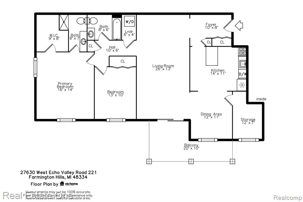 27630 W Echo Valley, 221, Farmington Hills, MI 48334 — Photo 41