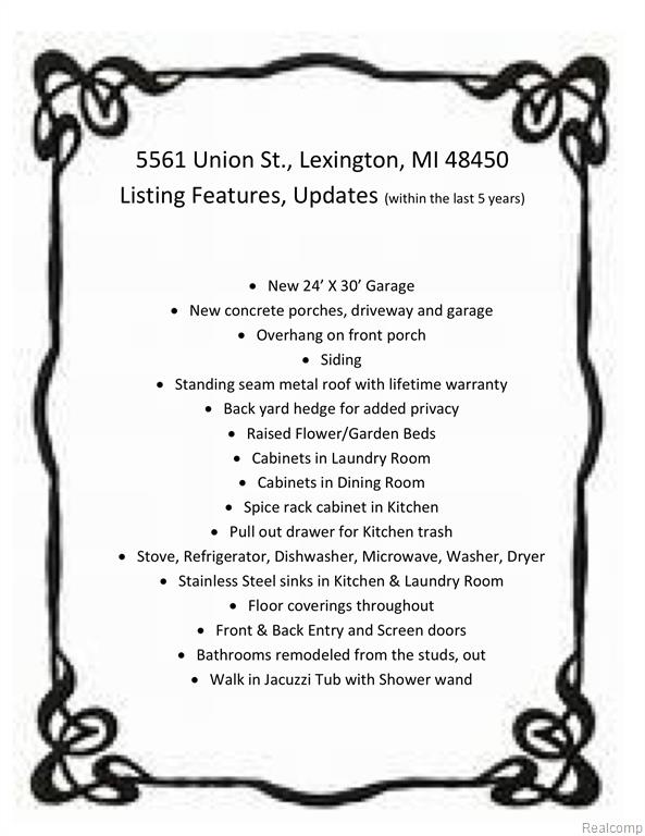 5561 UNION Street, Lexington, MI 48450 — Photo 36