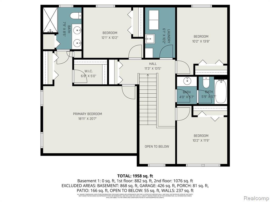View of property floor plan