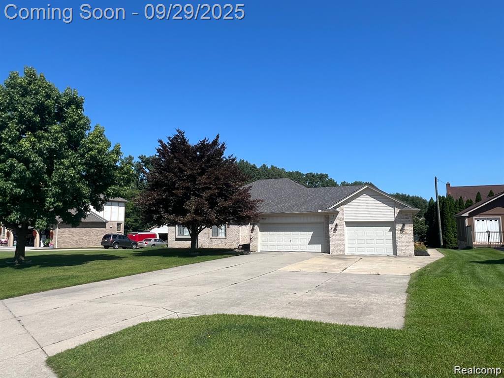 47946 SUGARBUSH Road, Chesterfield, MI 48047 — front exterior