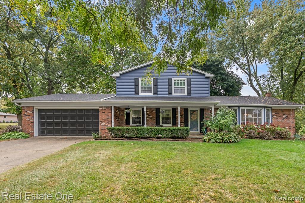 4203 Sugar Grove Court, Troy, MI 48098 — front exterior