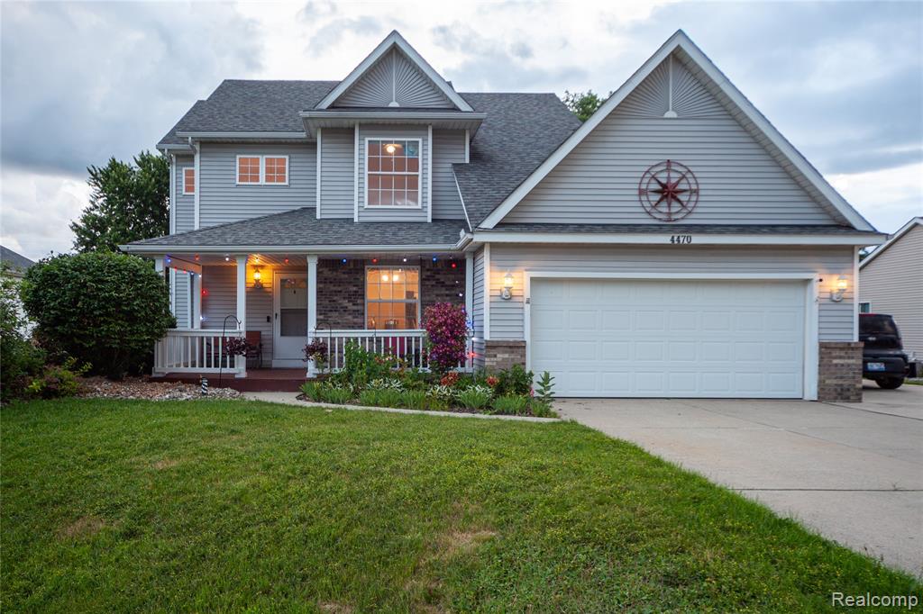 4470 Westedge Way, Grand Blanc, MI 48439 — front exterior
