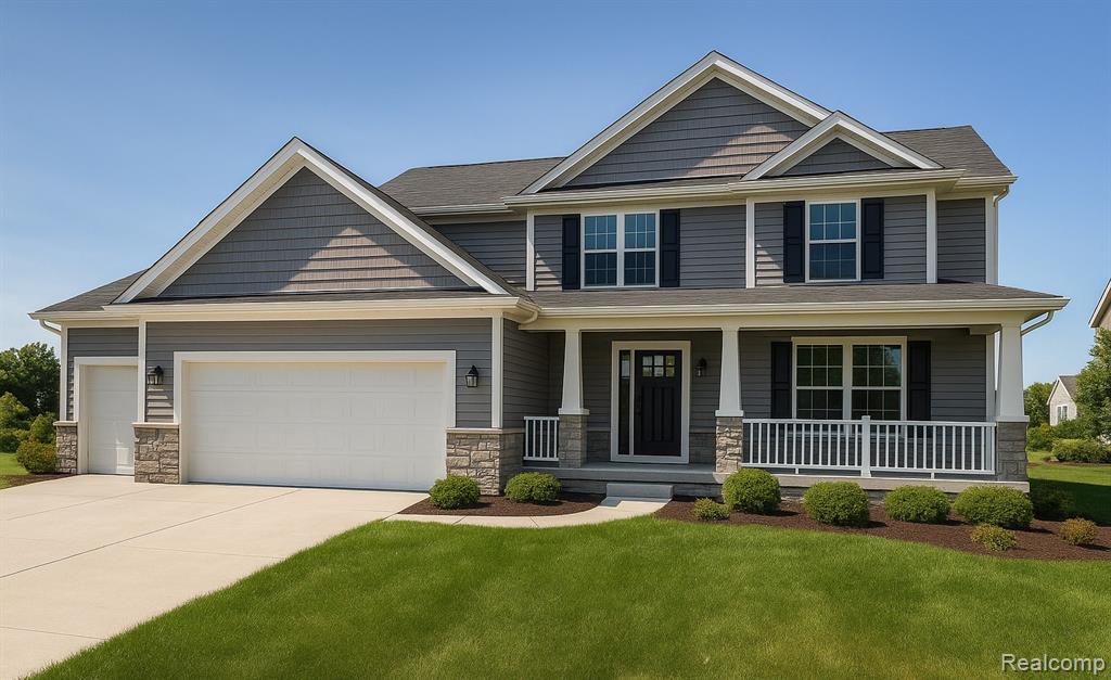 639 ROUND ROCK (MOH83), Howell, MI 48843 — front exterior