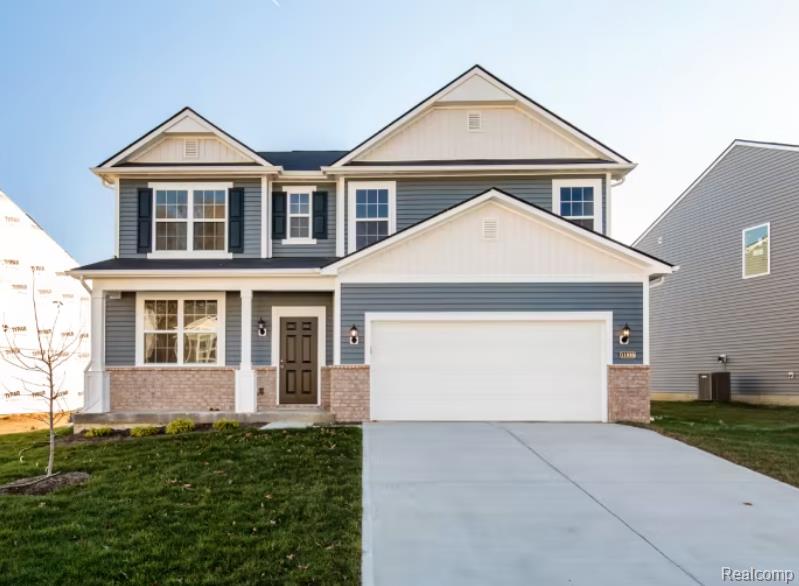 9264 Hemlock Lane, Dexter, MI 48130 — front exterior