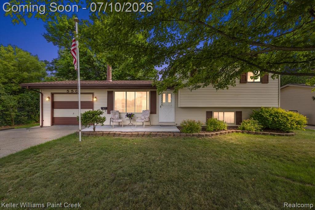 550 E Clark Street, Davison, MI 48423 — front exterior
