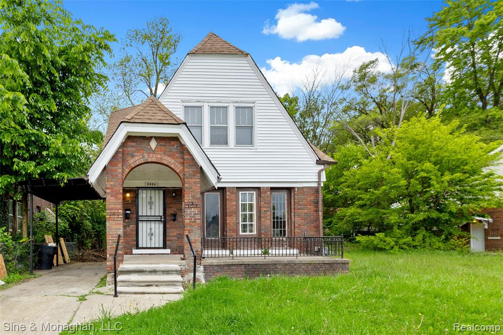 5553 Nottingham Road, Detroit, MI 48224 — front exterior