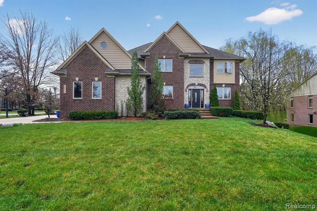 48877 Wildwood Court, Plymouth, MI 48170 — front exterior