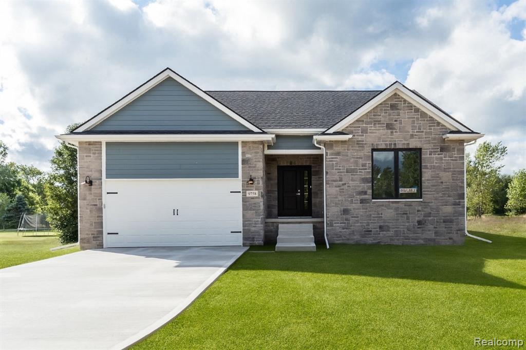 9758 Iosco Ridge Drive, Gregory, MI 48137 — front exterior