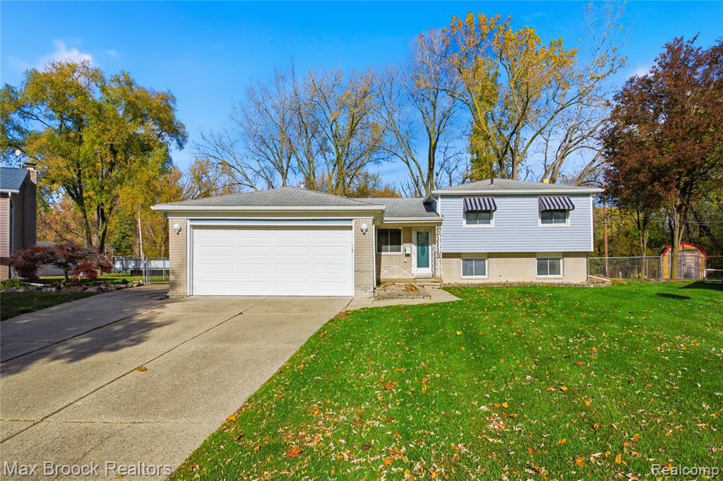 8759 Calvert Drive, Sterling Heights, MI 48312 — front exterior