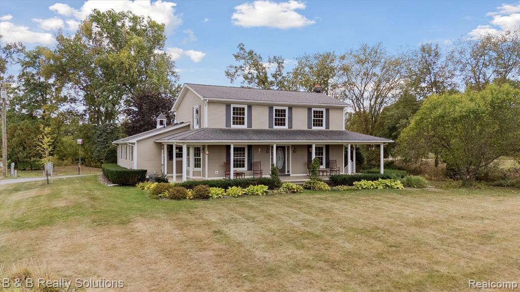 8560 Hough Road, Almont, MI 48003 — front exterior