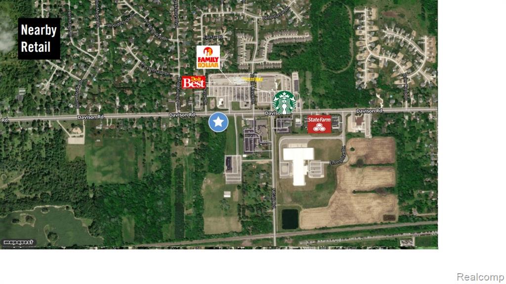 8406 DAVISON Road, Davison, MI 48423 — front exterior