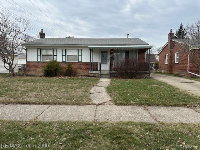 16354 Drake Street, Southgate, MI 48195 — front exterior