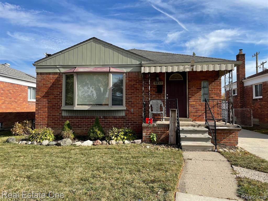 4413 18TH Street, Wyandotte, MI 48192 — front exterior