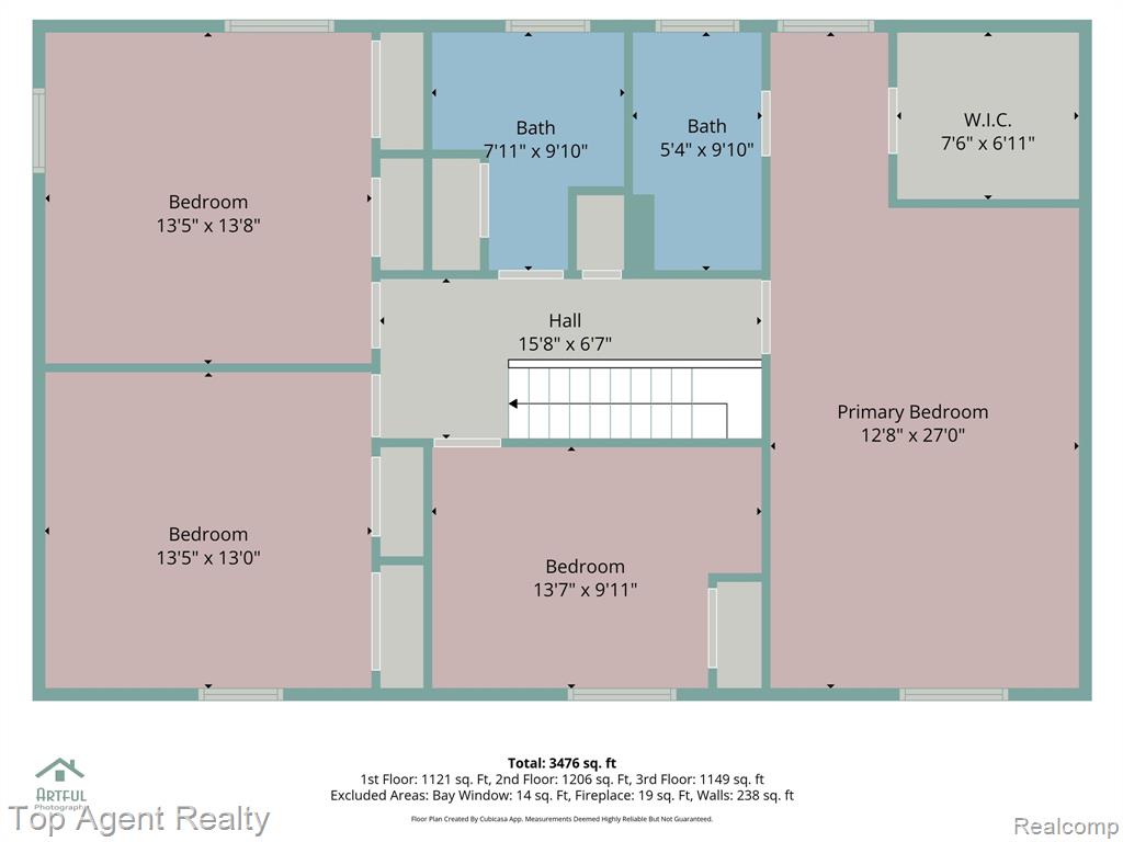 View of floor plan / room layout