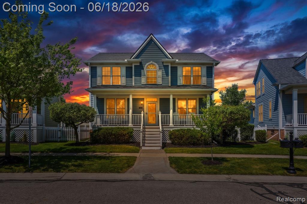 43126 Alcott Circle, Novi, MI 48377 — front exterior