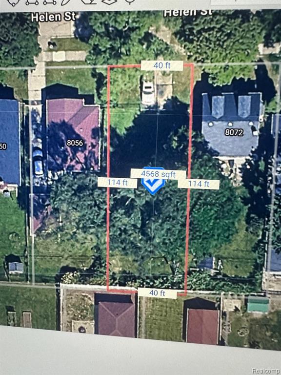 VL Helen Street, Center Line, MI 48015 — front exterior