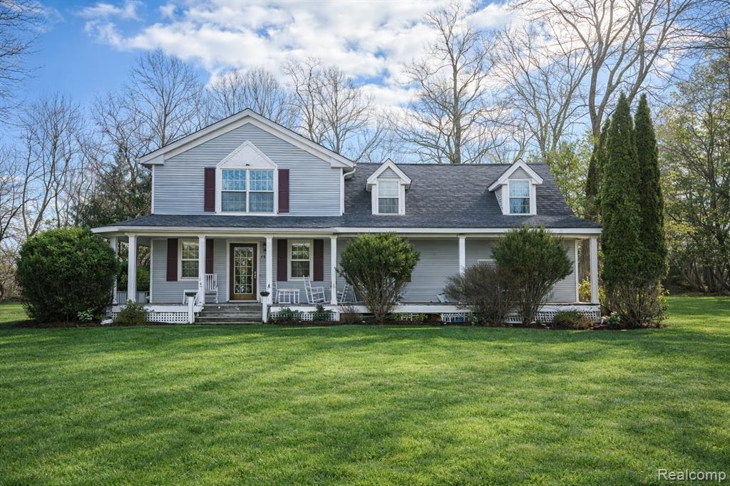 25980 Lyman Lane, New Hudson, MI 48165 — front exterior