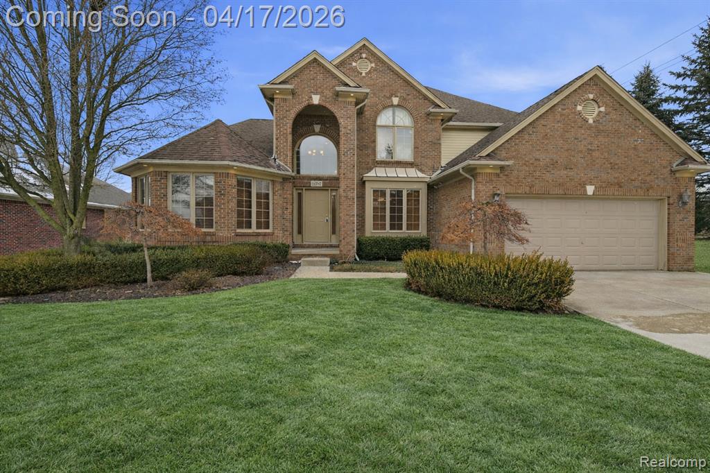 21797 Ambassador Drive, Macomb, MI 48044 — front exterior