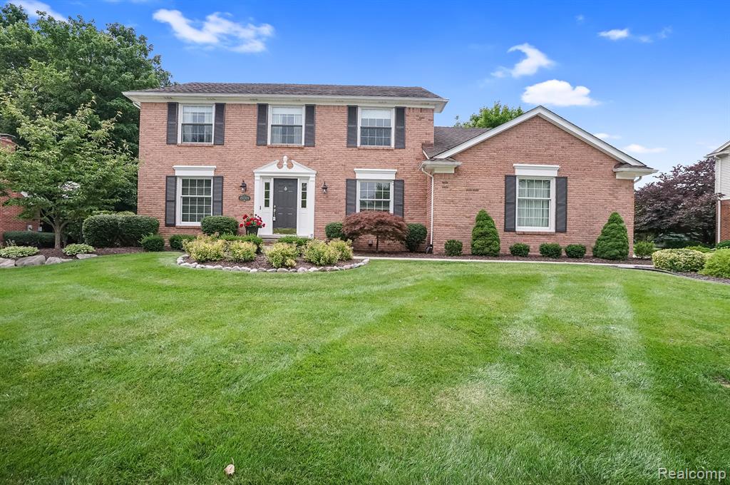 49309 PLUM TREE Drive, Plymouth, MI 48170 — front exterior