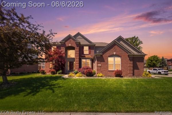 48879 Michaywe Drive, Macomb, MI 48044 — front exterior