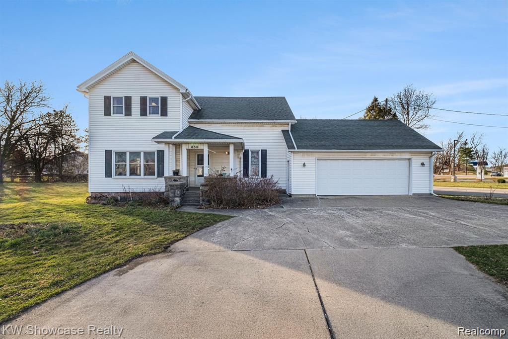 888 Baldwin Road, Lapeer, MI 48446 — front exterior